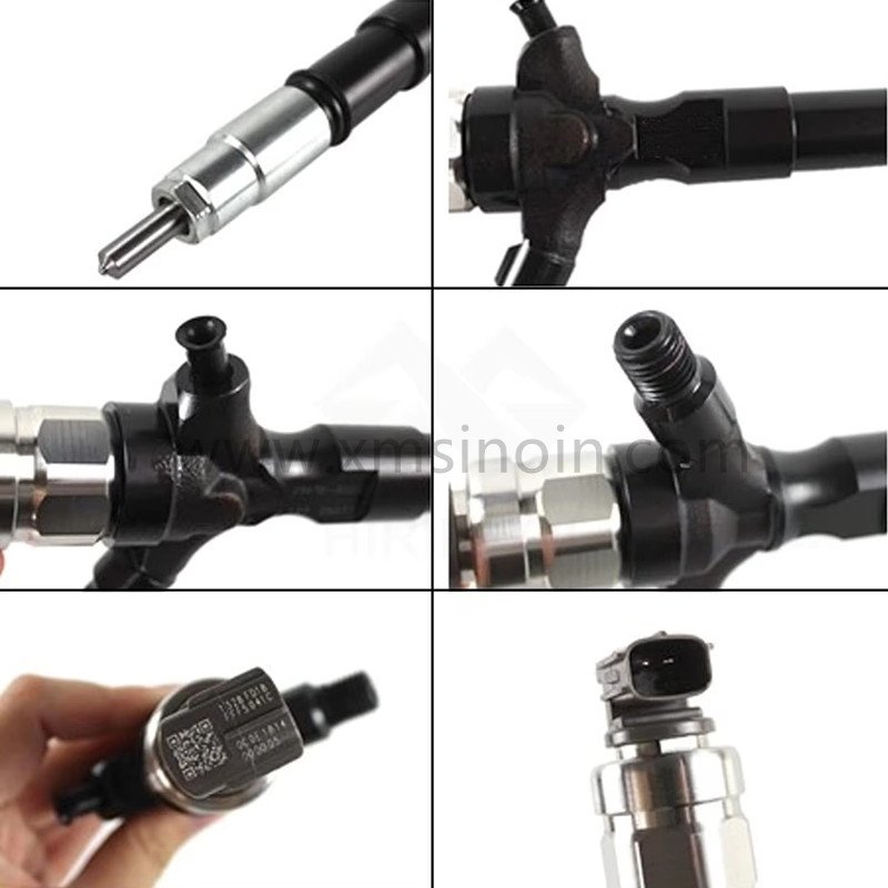 High Quality 095000-6710 Common Rail Fuel Injector for Denso Toyota Hiace Hilux 1KD-FTV Engine-Sinoin